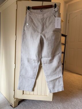 Women’s Athleta Linen Voyager Pants.